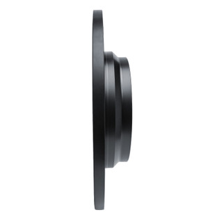 R1 12-18 Mercedes-Benz GLE350 Rear Right Drilled & Slotted Black Brake Rotor