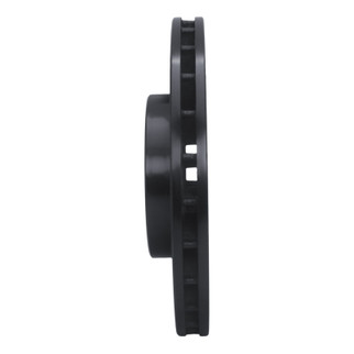 R1 87-88 Toyota Pickup Front Right Drilled & Slotted Black Brake Rotor