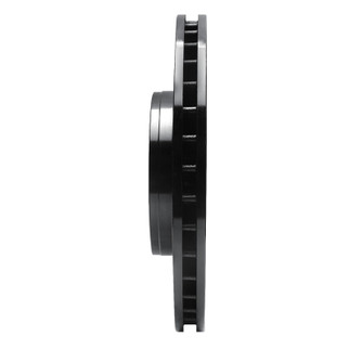 R1 02-09 Buick Rainier Front Right Drilled & Slotted Black Brake Rotor
