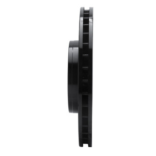 R1 02-09 Buick Rainier Front Left Drilled & Slotted Black Brake Rotor
