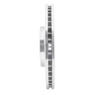 R1 03-05 Nissan Maxima Front Right Drilled & Slotted Silver Brake Rotor