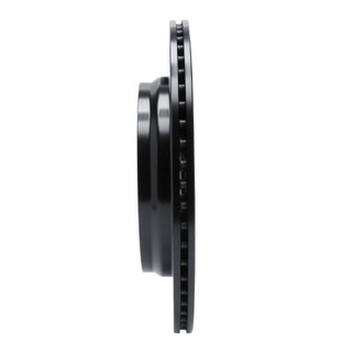 R1 19-25 Cadillac Escalade Rear Left Drilled & Slotted Black Brake Rotor