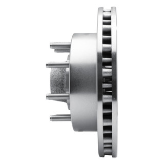 R1 03-05 Ford F-250 2WD (Super Duty) Front Left Drilled & Slotted Silver Brake Rotor
