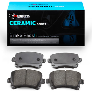 R1 00-21 Audi A4 Quattro Rear R1 Ceramic Brake Pads