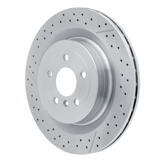 DFC 12-19 Mercedes-Benz GLE63 AMG Rear Drilled and Slotted Brake Rotor