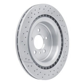 DFC 12-19 Mercedes-Benz GLE63 AMG Rear Drilled and Slotted Brake Rotor