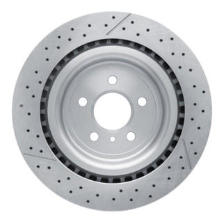 DFC 12-19 Mercedes-Benz GLE63 AMG Rear Drilled and Slotted Brake Rotor