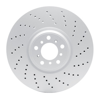 DFC 15-19 BMW X6 Right Front Drilled GeoSPEC Coated Rotor