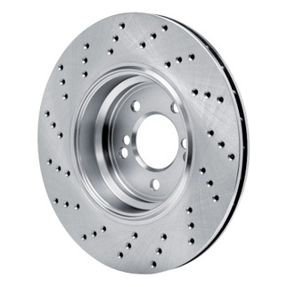 DFC 08-13 BMW M3 Right Rear Drilled Brake Rotor