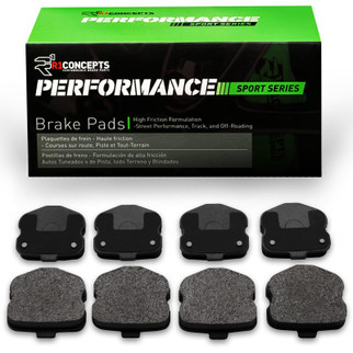 R1 06-13 Chevrolet Corvette Rear Performance Sport Brake Pads