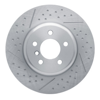 DFC 13-21 BMW 328i Rear Brake Rotor - Dimpled and Slotted