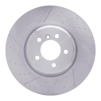 DFC 13-20 BMW 340i Front Brake Rotor - Dimpled and Slotted