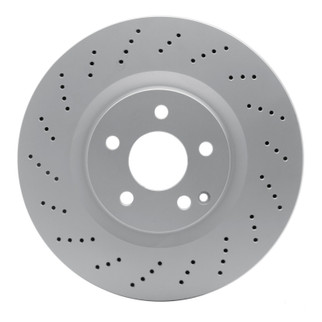 DFC 10-17 Mercedes-Benz C250 Front Drilled GeoSPEC Coated Rotor