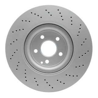 DFC 10-17 Mercedes-Benz C250 Front Drilled GeoSPEC Coated Rotor