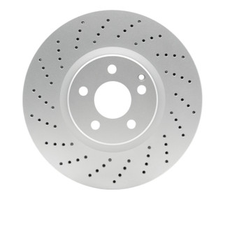 DFC 01-03 Mercedes-Benz S600 Front Drilled GeoSPEC Coated Rotor