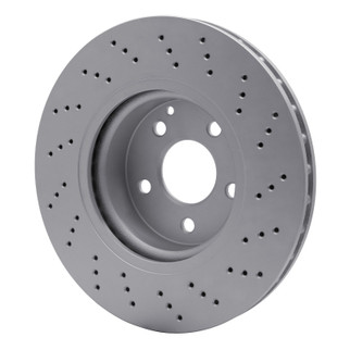 DFC 05-06 Mercedes-Benz SL500 Front Drilled GeoSPEC Coated Rotor