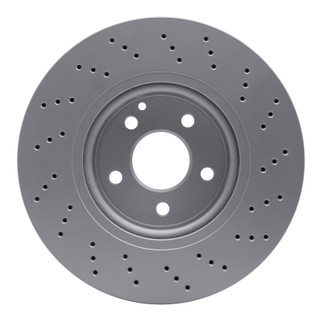 DFC 05-06 Mercedes-Benz SL500 Front Drilled GeoSPEC Coated Rotor