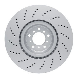 DFC 06-10 BMW M6 Right Front Drilled GeoSPEC Coated Rotor