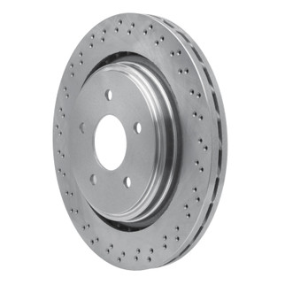 DFC 06-13 Cadillac XLR Rear Drilled Brake Rotor