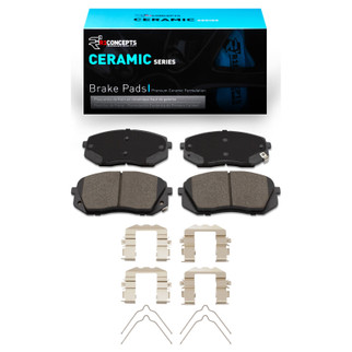 R1 2017-2025 Hyundai Elantra GT Front R1 Ceramic Pads & Hardware Kit