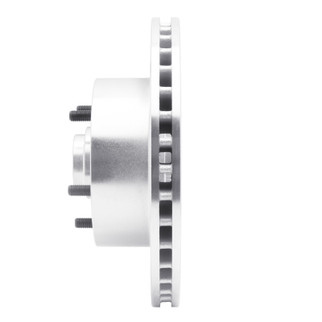 R1 67-74 Buick Apollo Front Left Drilled & Slotted Silver Brake Rotor