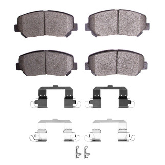 R1 13-16 Chrysler 200 Front Ceramic Brake Pads & Hardware Kit