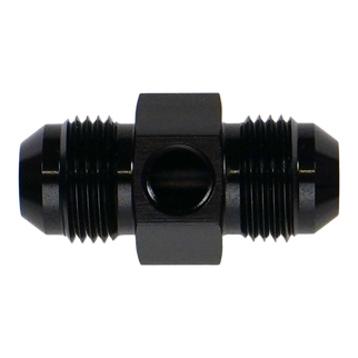 DeatschWerks 8AN Male Flare Gauge Adapter with 1/8in Gauge Port