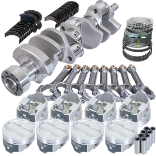 Eagle Chevy LT1 350 1Pc 3.750in Crank 5.700in I-Beam Rods -18cc 4.030in Pistons Rotating Assembly