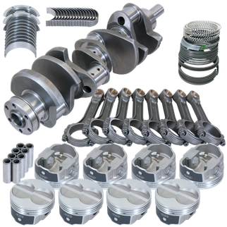Eagle Ford 351W 4.000in Crank 6.200in I-Beam Rods -11cc Flat Top 4.030in Pistons Rotating Assembly