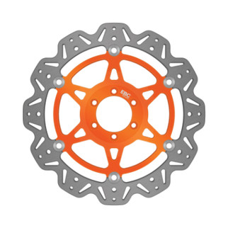 EBC 95-99 KTM EXC 250 Front Orange OSX Oversize Rotor