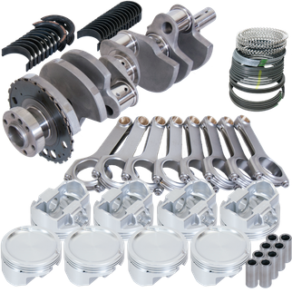 Eagle Chevy LS2 4.000in Crank 24 Tth Reluctor 6.125in H-Beam -29cc 4.005in Pistons Rotating Assembly