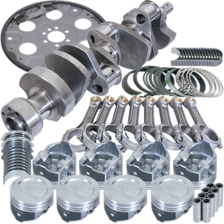 Eagle Chevy LT1350 1Pc 3.750in Crank 5.700in I-Beam Rods 4.060in Pistons 153 Tooth FP Bal Assembly