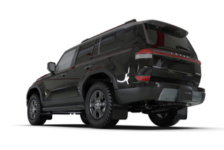 Rally Armor 24-26 Lexus GX-550 Overtrail Black UR Mud Flap Dark Grey Logo