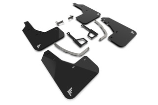 Rally Armor 25-26 Hyundai Ioniq 5 XRT Black Mud Flap Silver Battery Logo