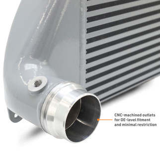 Mishimoto 2024+ Toyota Tacoma Performance Intercooler - Silver