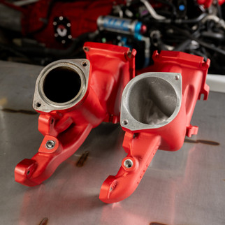 Wehrli 11-16 Chevrolet 6.6L LML Duramax High Flow Y-Bridge Kit - Candy Teal