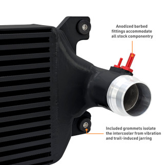 Mishimoto 2024+ Toyota Tacoma Performance Intercooler - Black