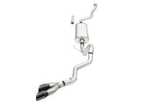 Corsa 24-25 Toyota Tacoma (2.4L Turbo) Sport Cat-Back - 4in Black Tip