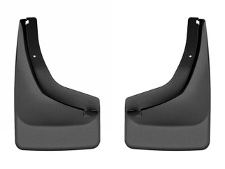WeatherTech 24-25 Chevrolet Trax No Drill Rear MudFlaps - Black