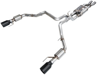 AWE Tuning Gen 3 Raptor R SwitchPath Exhaust - Diamond Black Tips