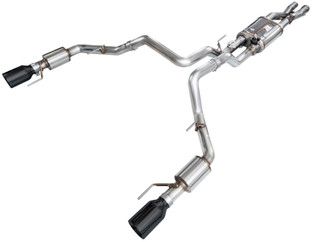 AWE Tuning Gen 3 Raptor R SwitchPath Exhaust - Diamond Black Tips
