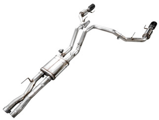 AWE Tuning Gen 3 Raptor R SwitchPath Exhaust - Diamond Black Tips