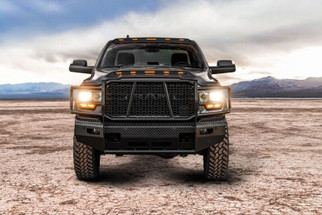 Husky Liners 19-24 RAM 1500 w/o Sunroof (Excl. TRX) Aerocab PRO - Marker Light - Blk