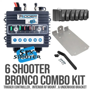 Oracle Trigger 6 Shooter Controller Ford Bronco 2021+ Combo Kit