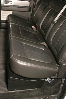 Tuffy Ford F150 Supercrew W/ Subwoofer Underseat Lockbox 2/3 Length W/ Keyed Lock For