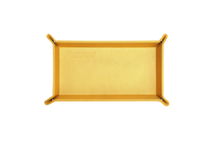 Akrapovic Leather Desk Valet - Yellow