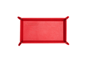Akrapovic Leather Desk Valet - Red