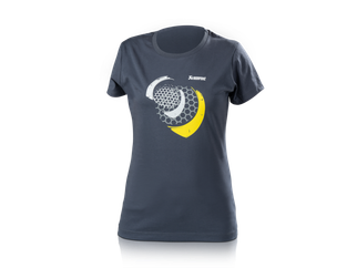 Akrapovic Lifestyle T-shirt Mesh Womens Blue-Grey - Large