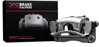 DFC 71-92 Fiat 128 Sedan Front-L Premium Caliper - Silver Zinc Coated