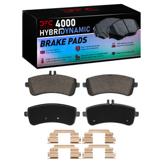 DFC 15-17 Mercedes-Benz S600 Rear 4000 HybriDynamic Brake Pads and Hardware Kit